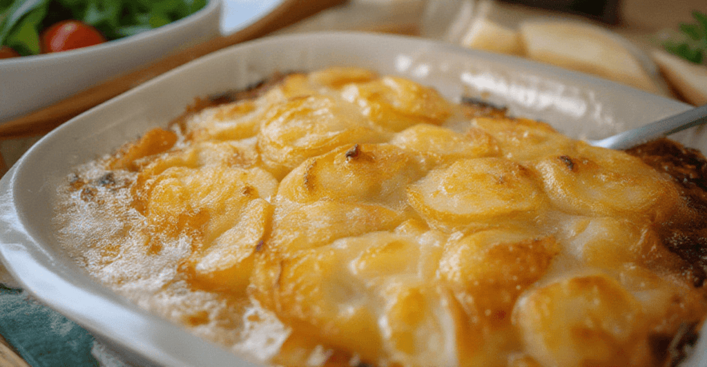 Paula Deen's scalloped potatoes