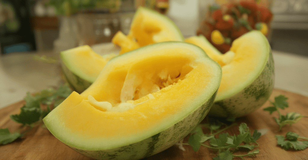 yellow watermelon