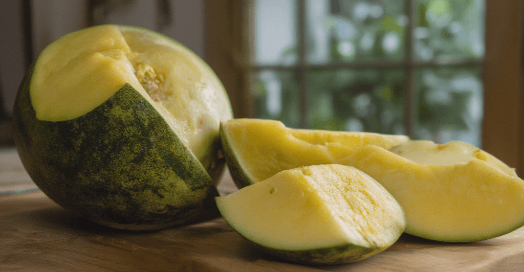 Is it okay to eat a yellow watermelon?