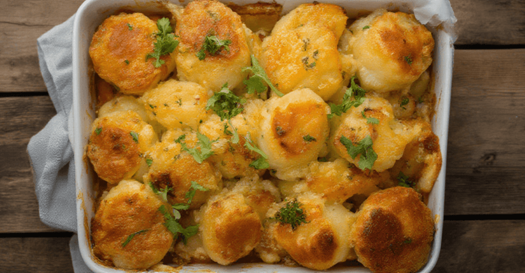 Scalloped potatoes recipe with cheese powder