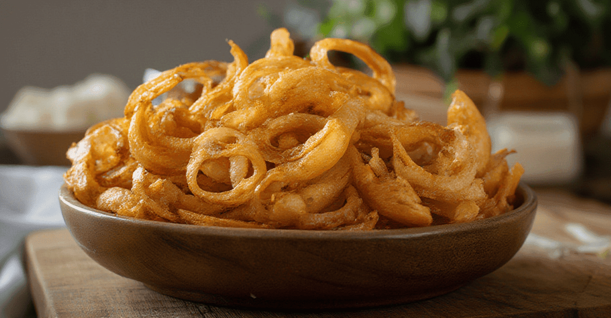 What are French fried onions made of?