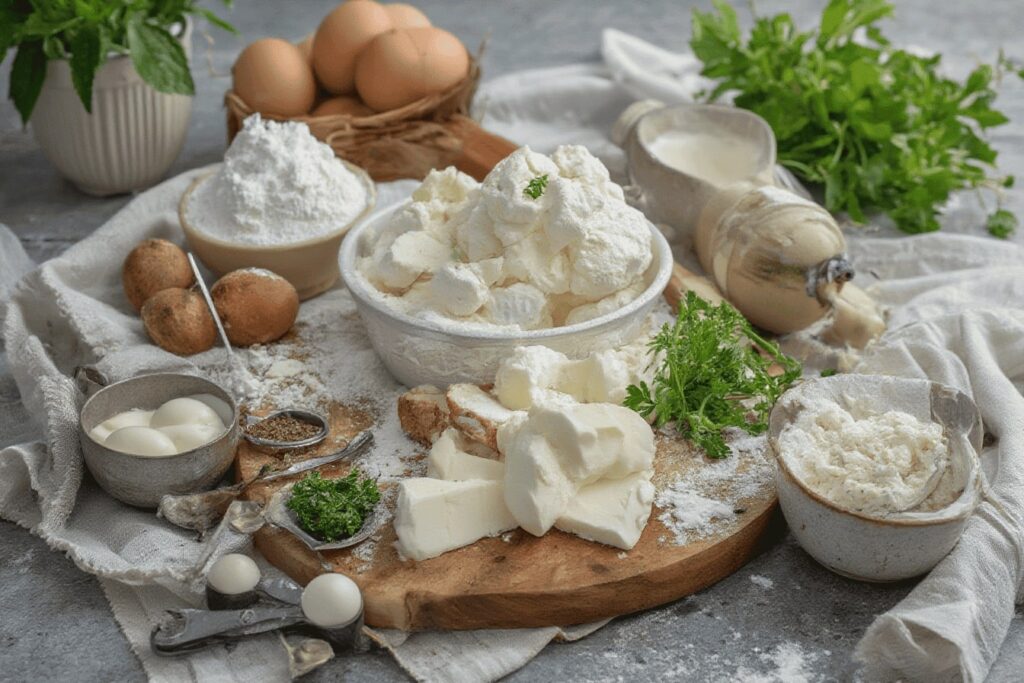 ingredients For Cottage Cheese Flatbread