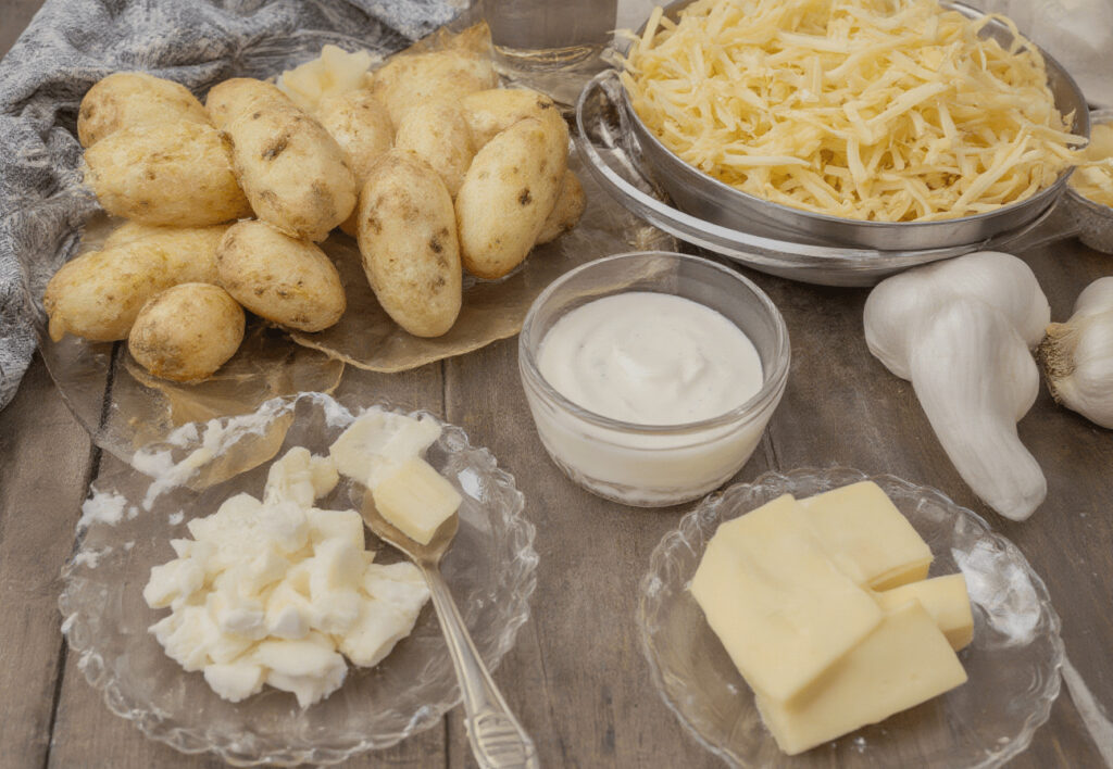 ingredients For Scalloped Potatoes