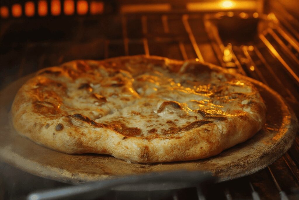 baking Flatbread On A Pizza Stone