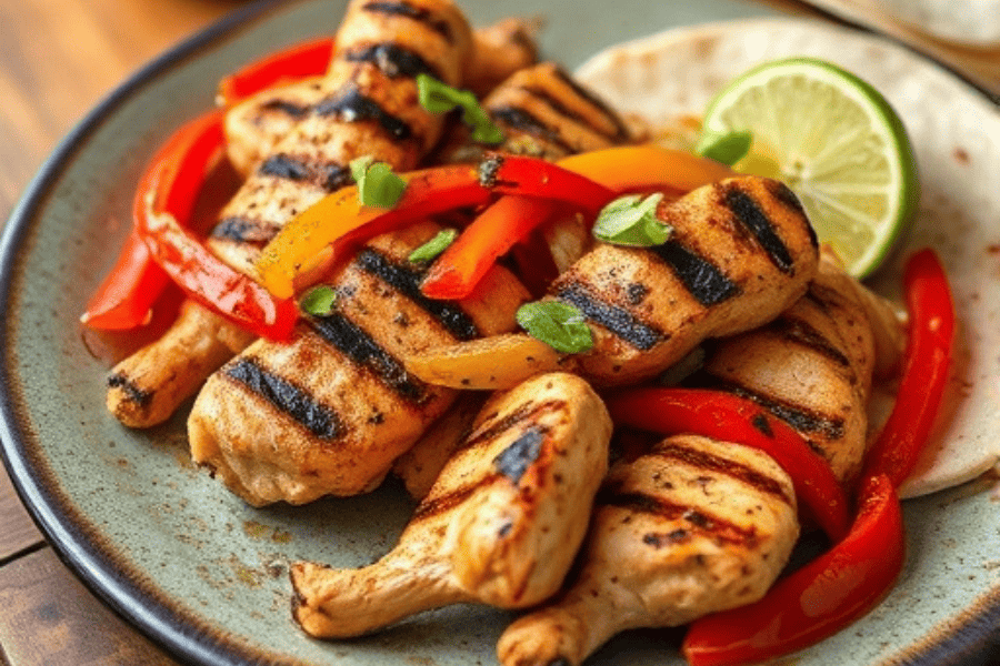 What is fajita marinade made of chicken?