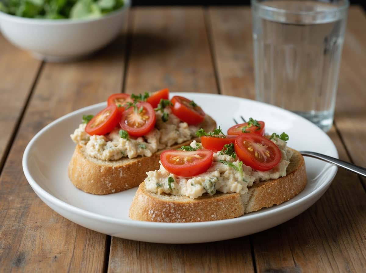 Tuna On Whole Grain Toast