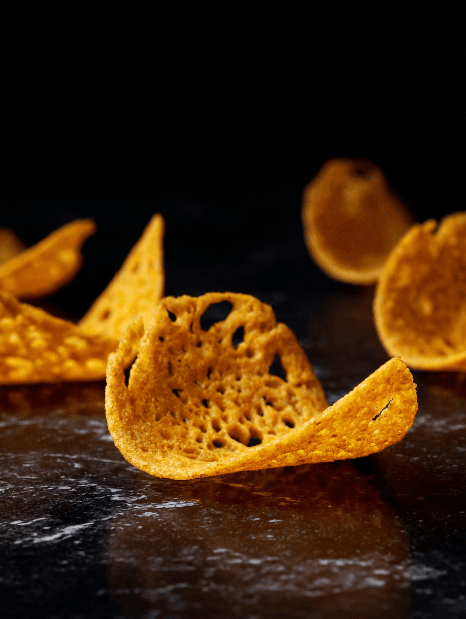 Cheese Crisp Technique