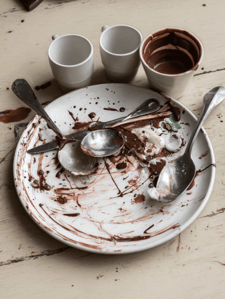 Clean Chocolate Covered Dishes