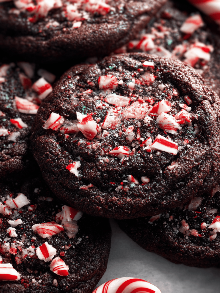 Double Chocolate Peppermint Cookies