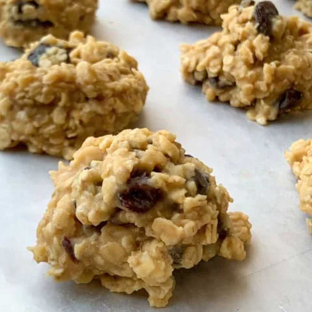 Easy No Bake Peanut Butter Cookies