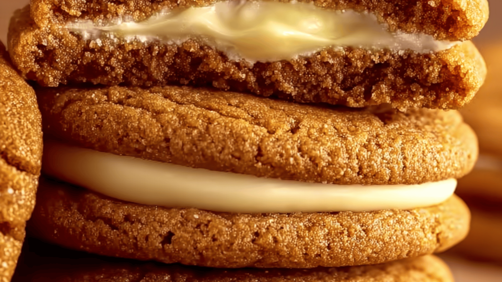 Gingerbread Cheesecake Cookies