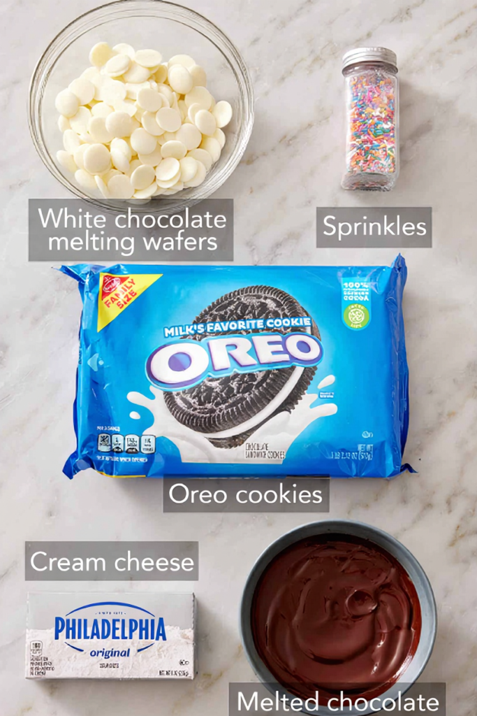Ingredients Mini Oreo Balls