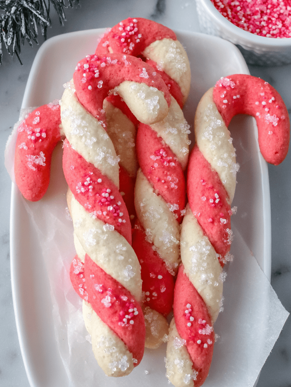 Magical Candy Cane Cookies (mini Recipe)