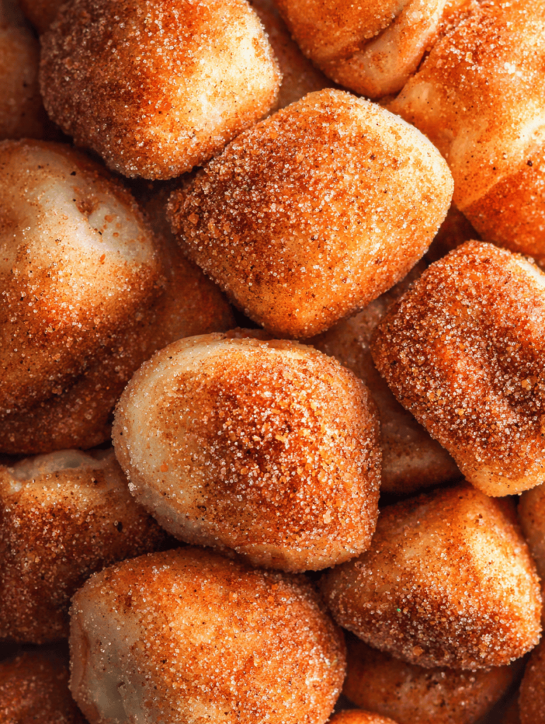 Mini Cinnamon Sugar Pretzel Bites