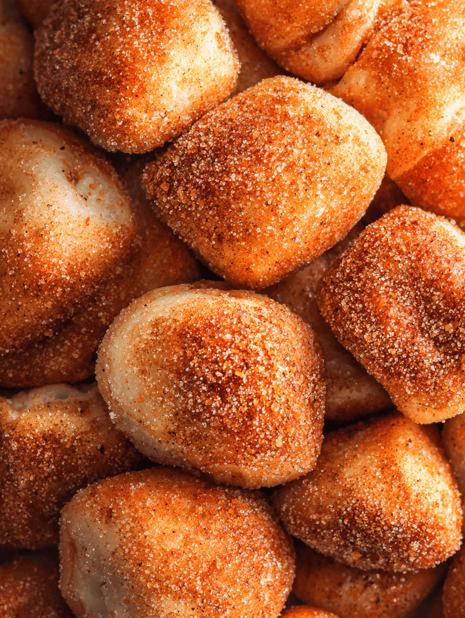 Mini Cinnamon Sugar Pretzel Bites