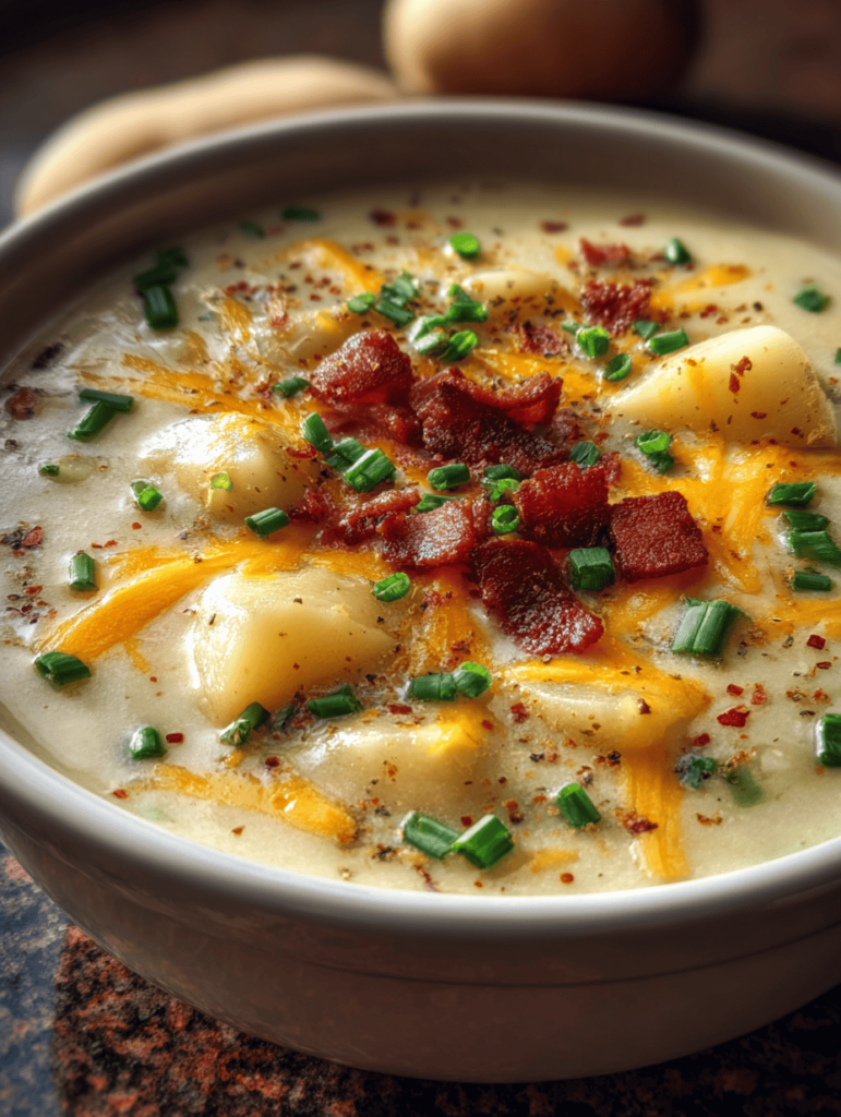 Mini Loaded Potato Soup