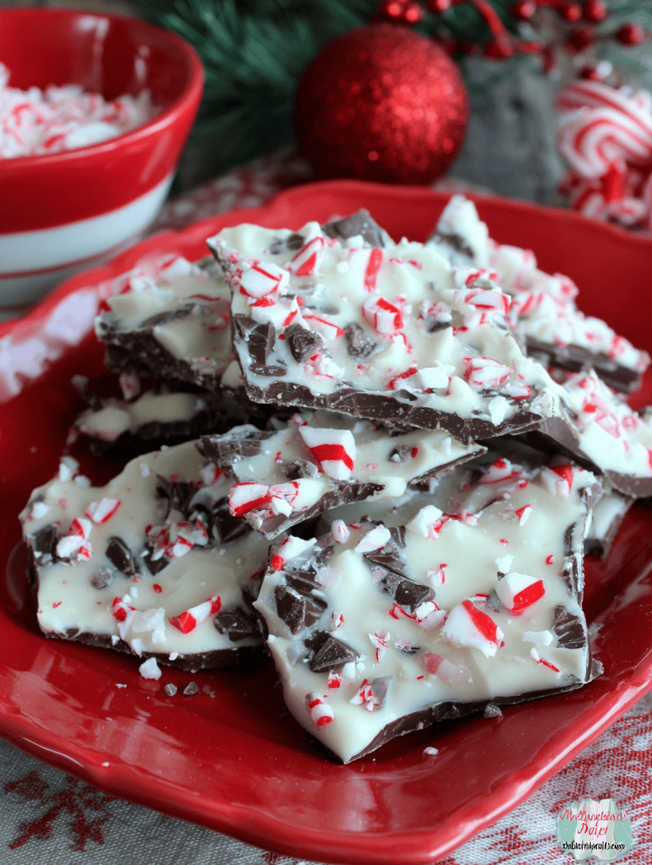 Mini Oreo Peppermint Bark