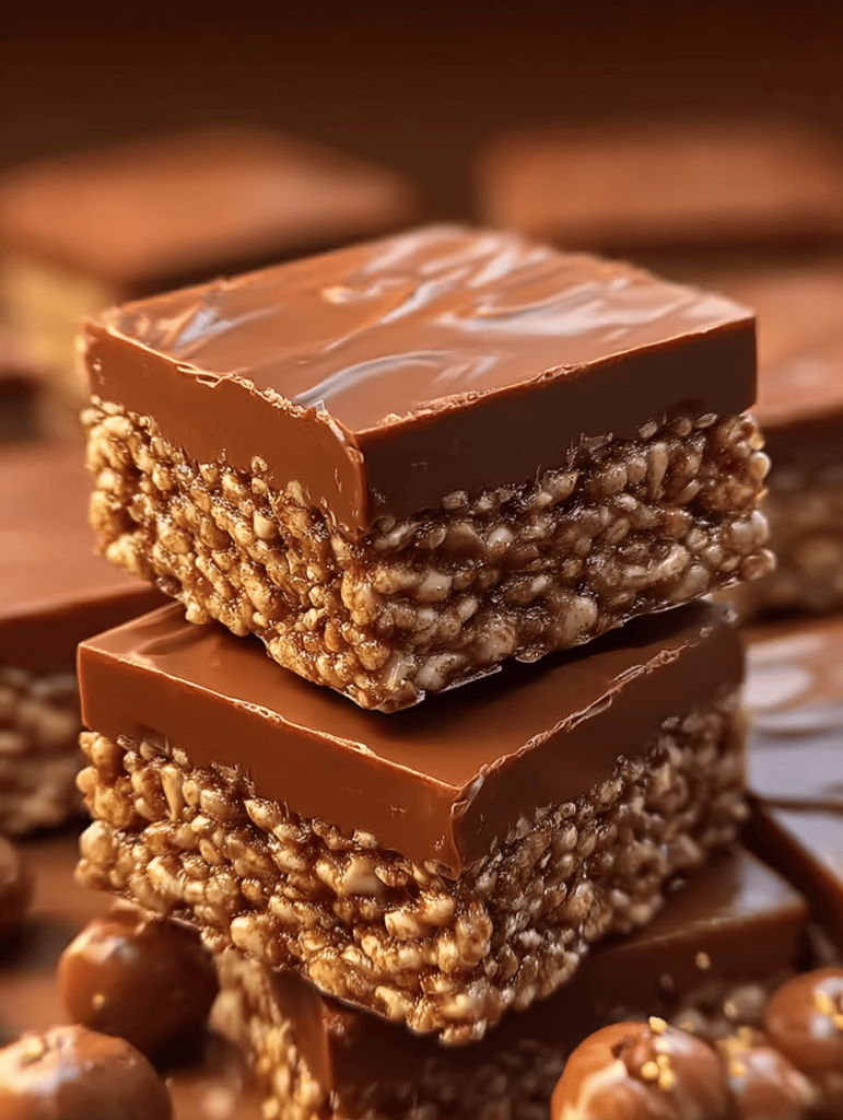 Mini Peanut Butter Rice Krispie Treats