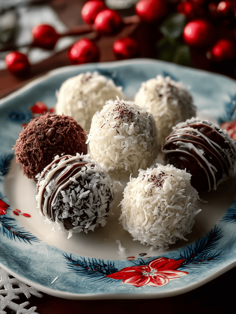 Mini Snowball Oreo Cookie Balls