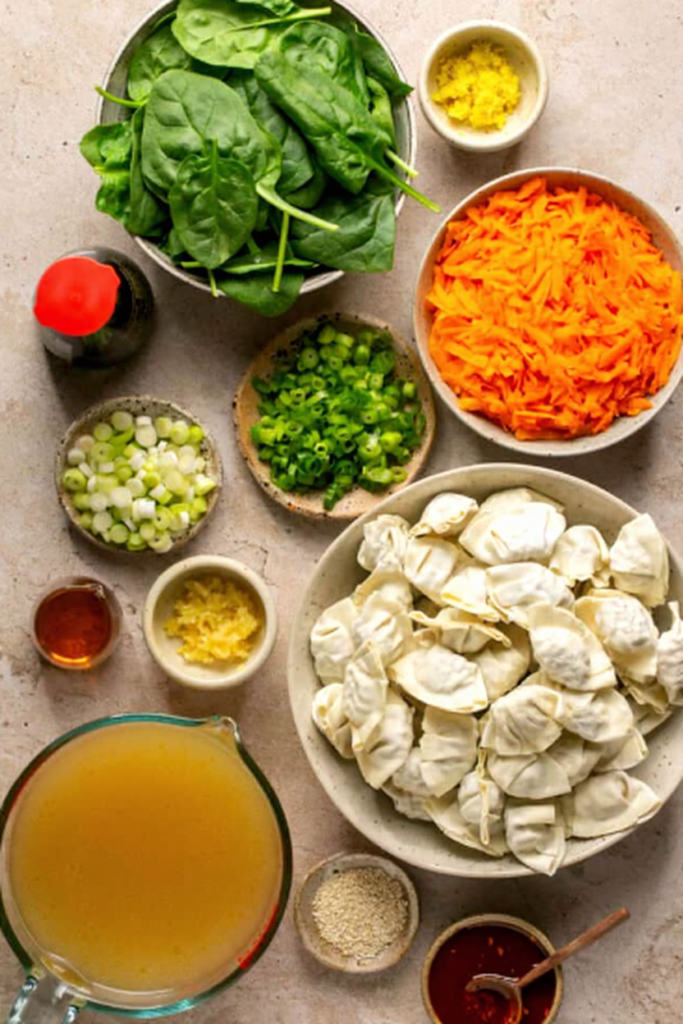 Woton Soup Ingredients
