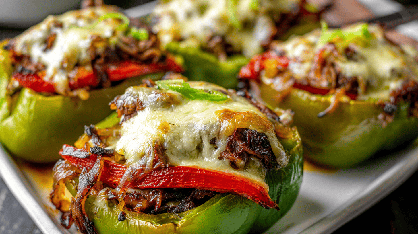 Cheesesteak Stuffed Peppers