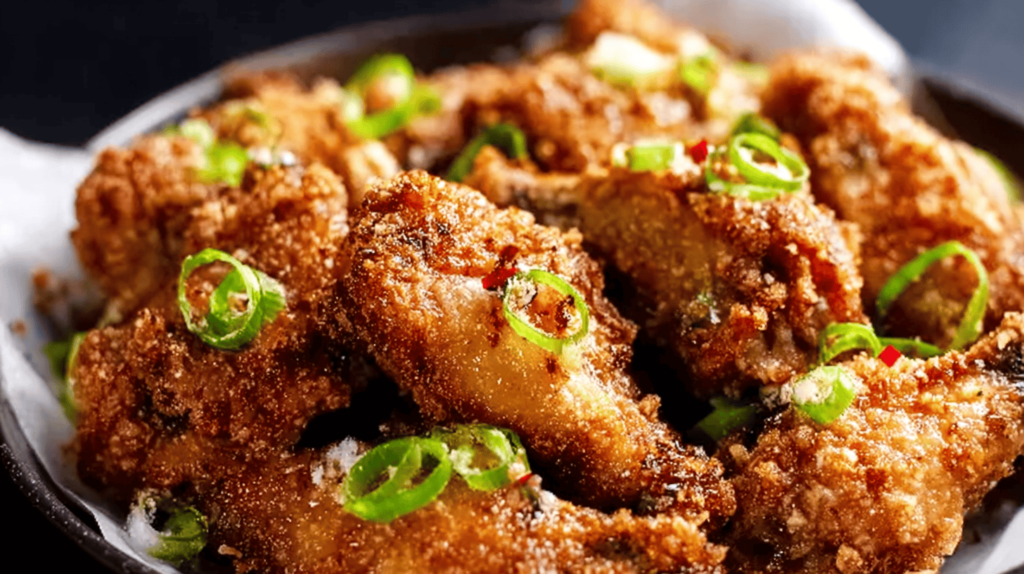 Chinese Salt And Pepper Chicken Wings