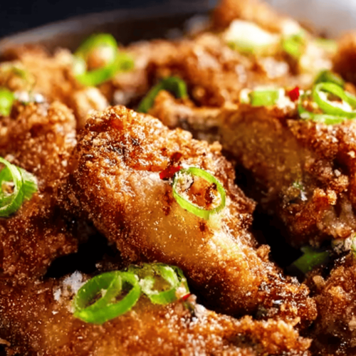 Chinese Salt And Pepper Chicken Wings