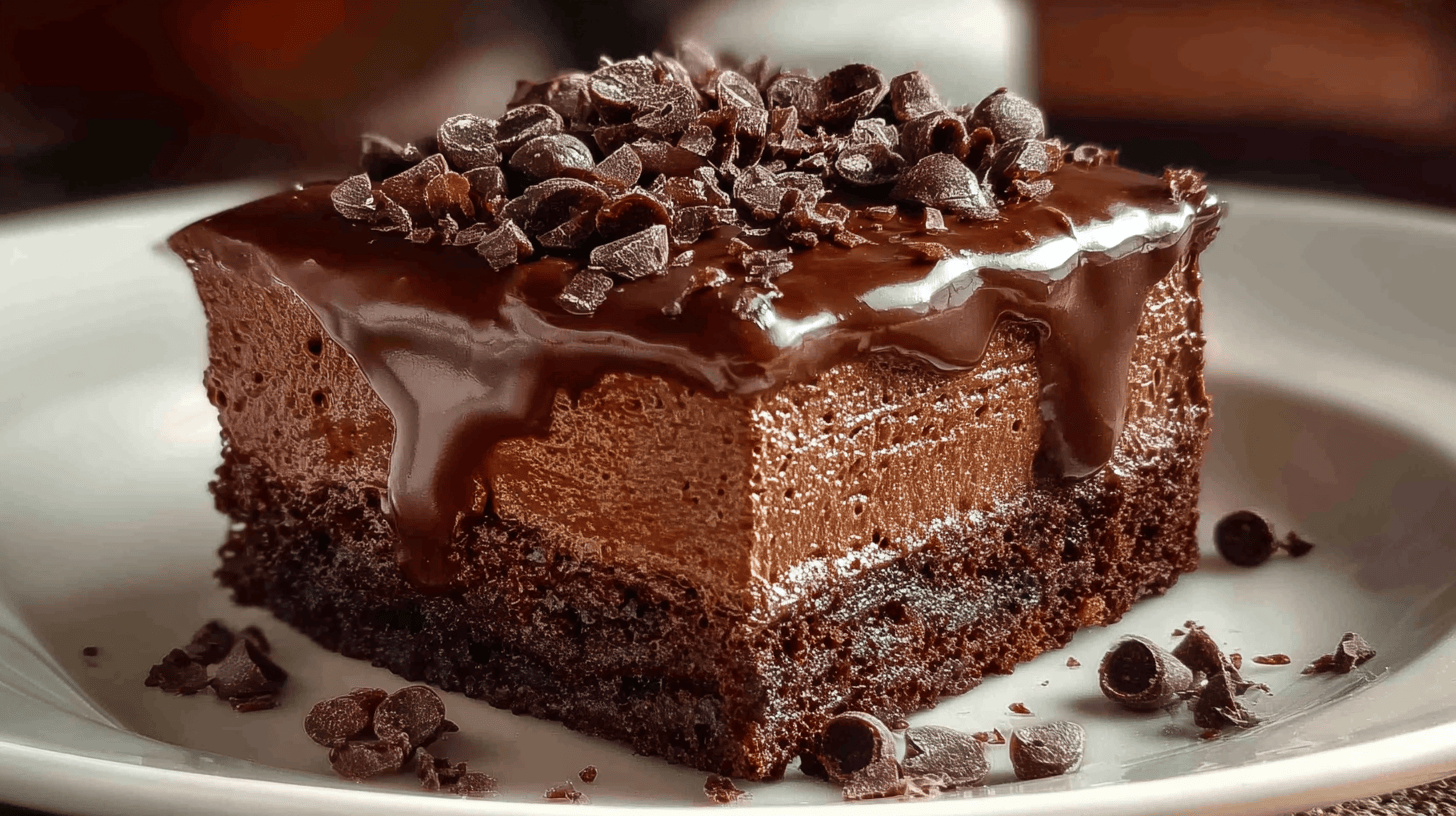 Chocolate Mousse Brownies