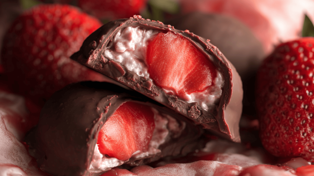 Chocolate Strawberry Yogurt Clusters Recipe