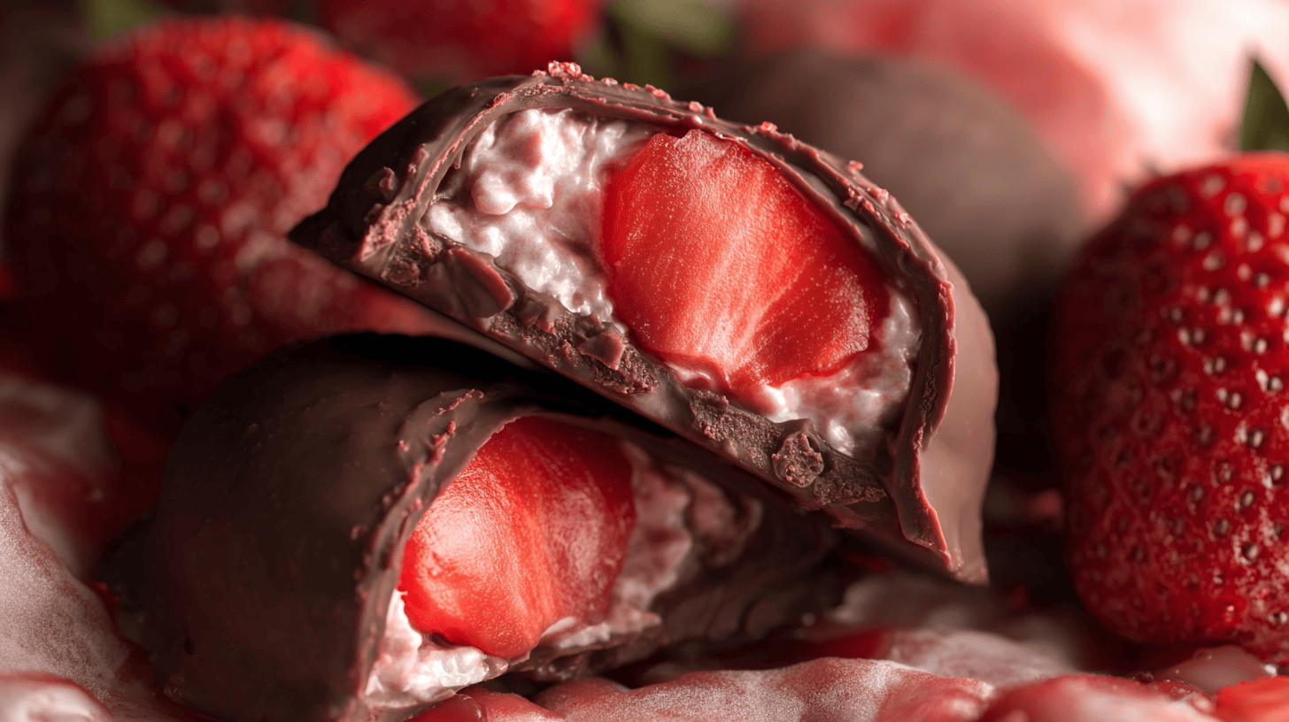 Chocolate Strawberry Yogurt Clusters Recipe