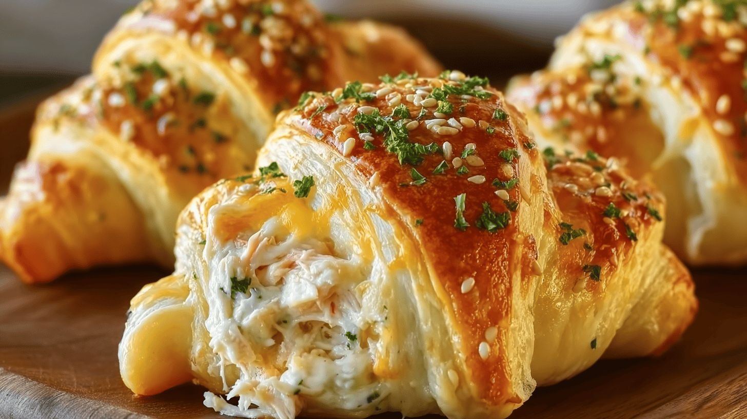 Crab Filled Crescent Rolls