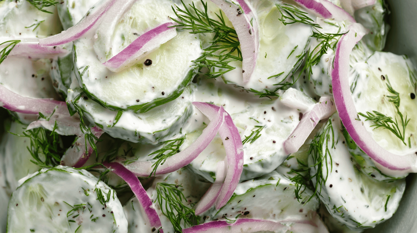 Creamy Cucumber Salad