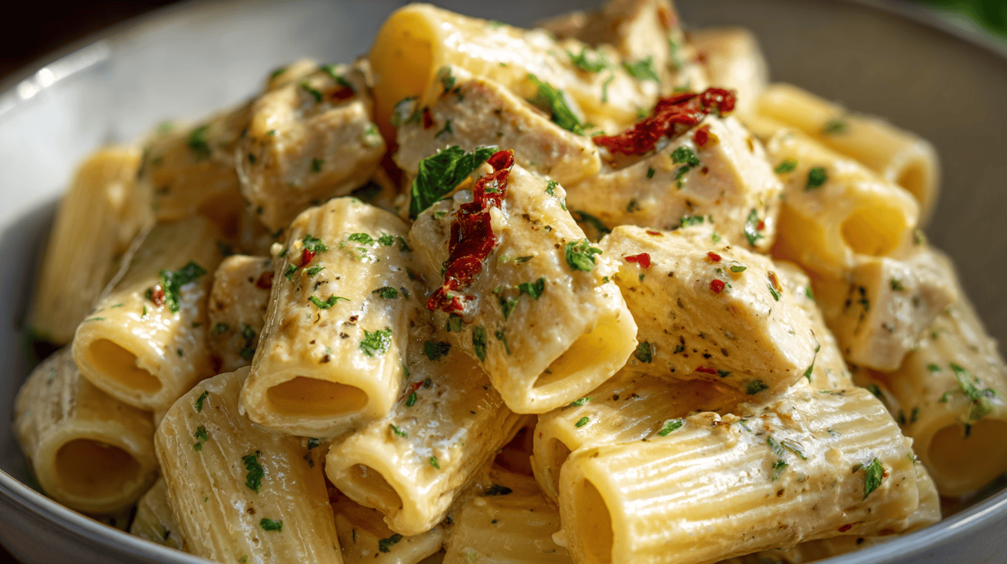 Creamy Ricotta Chicken Pasta