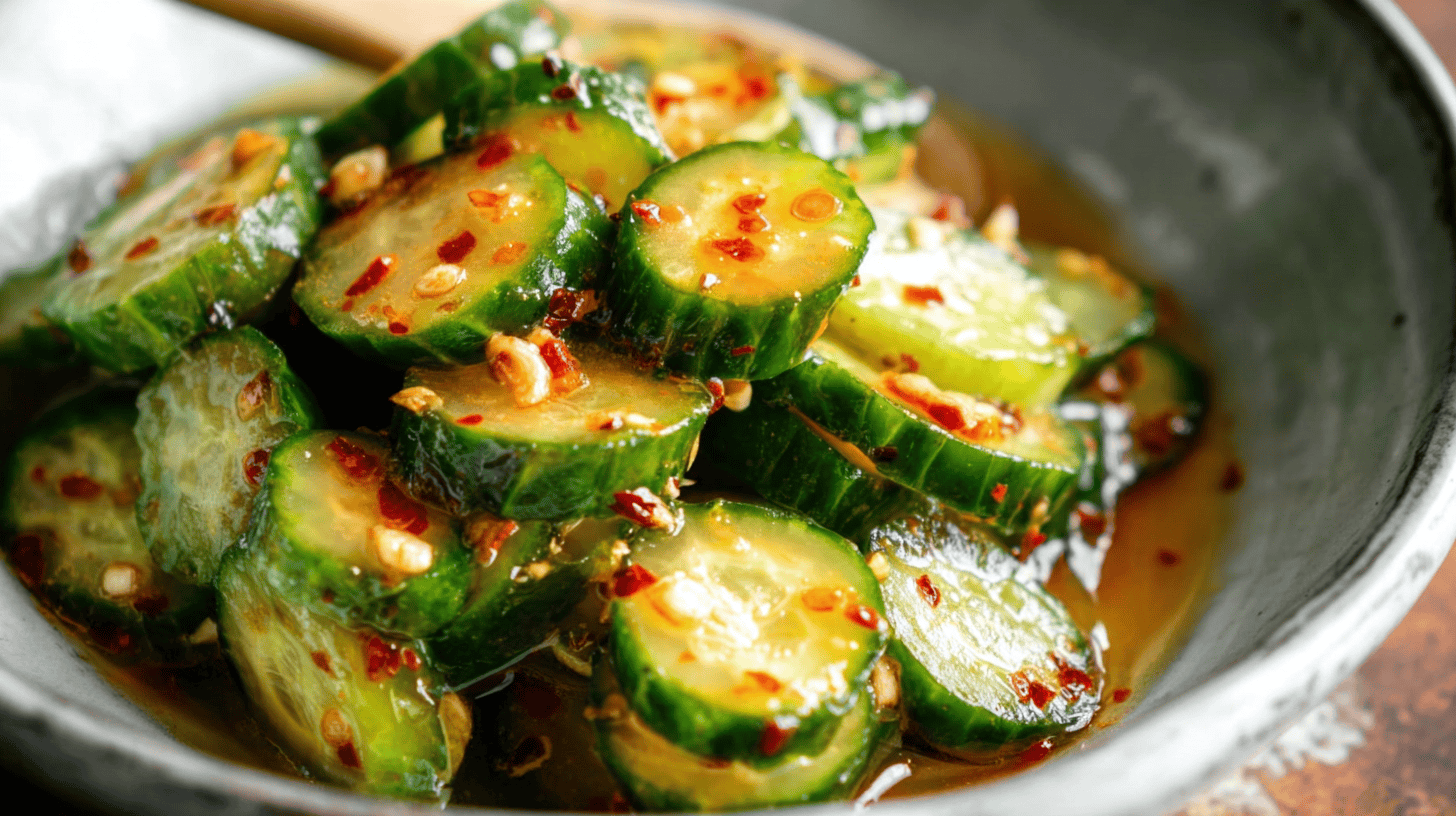 Easy Asian Cucumber Salad