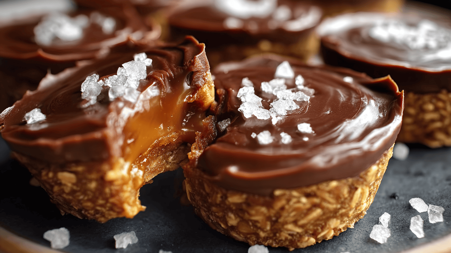 Easy No Bake Peanut Butter Oat Cups Recipe Quick