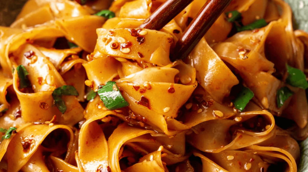 Garlic Chili Oil Noodles