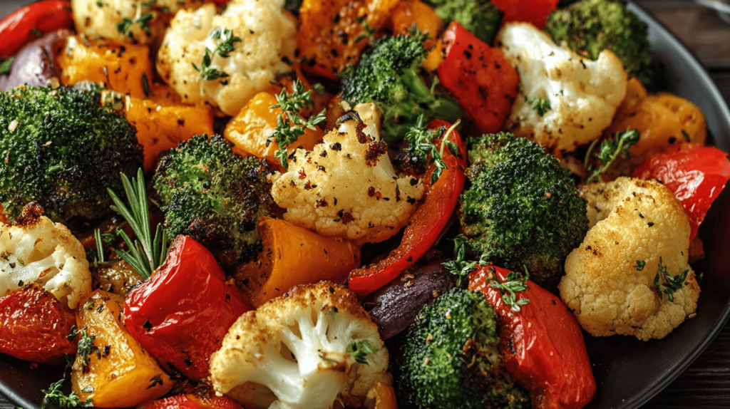 Garlic Roasted Vegetables Recipe