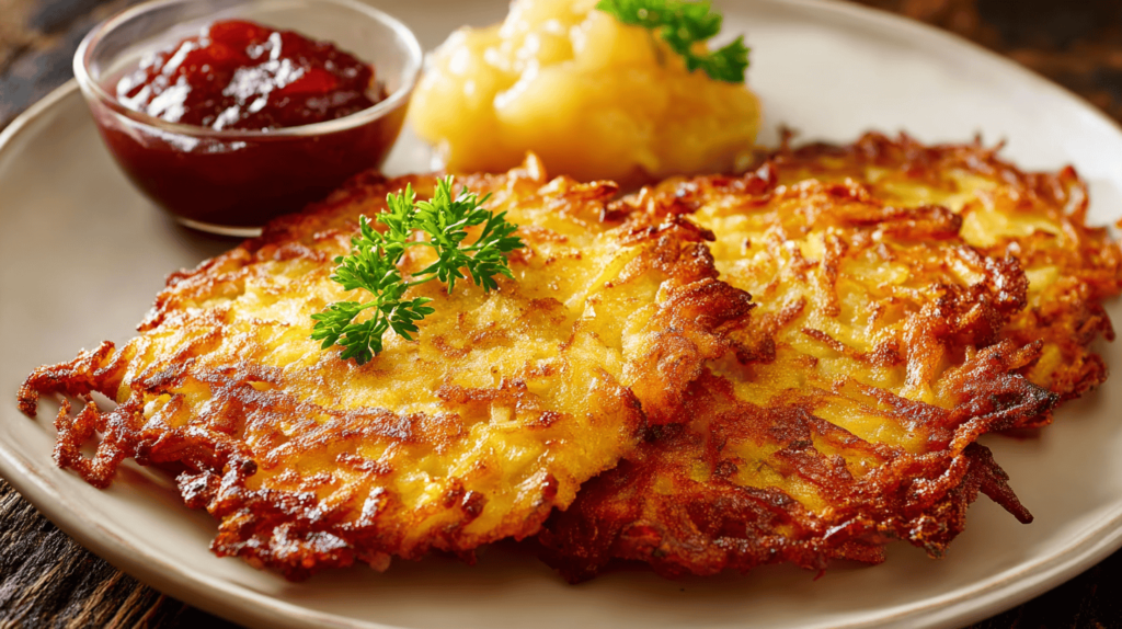 German Potato Pancakes (kartoffelpuffer)