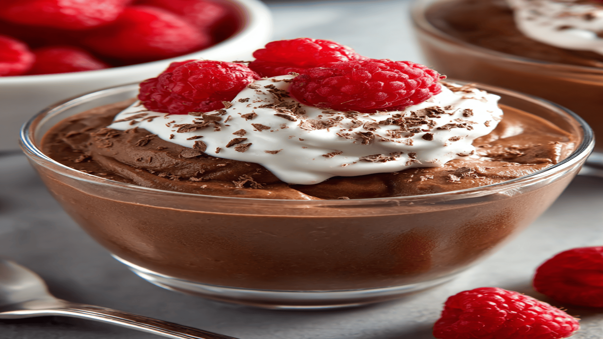 High Protein Chocolate Pudding