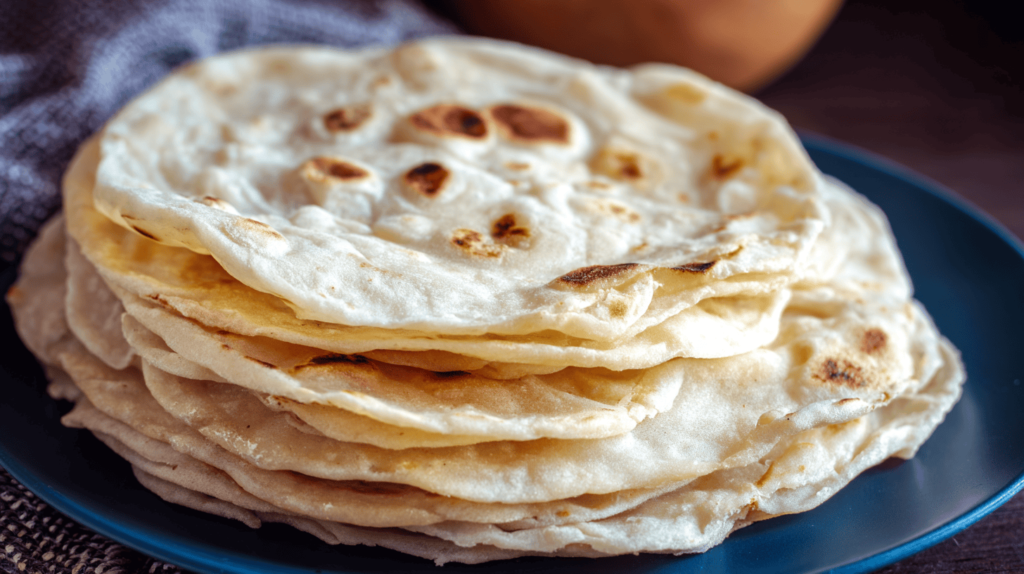 Homemade Flour Tortillas Recipe