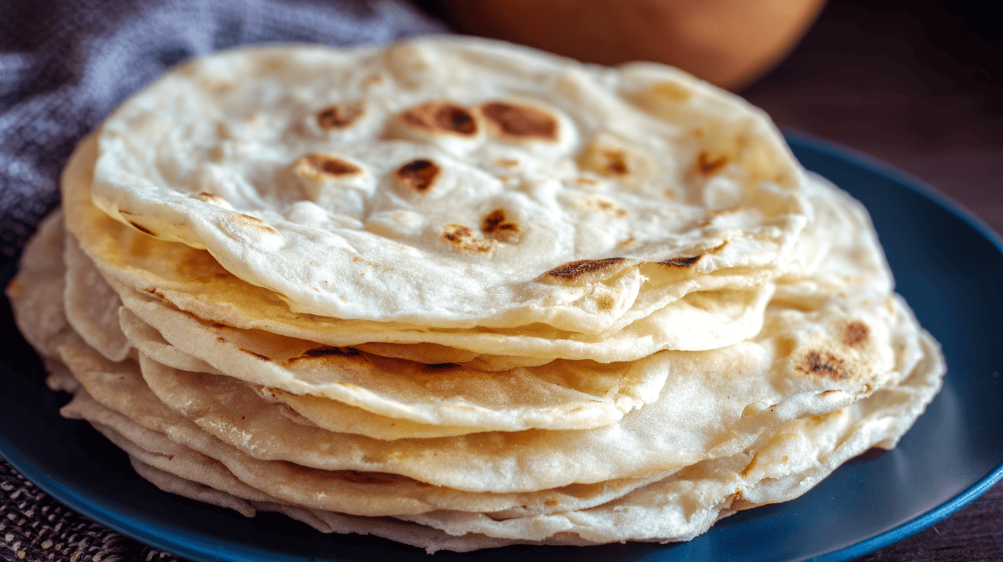 Homemade Flour Tortillas Recipe