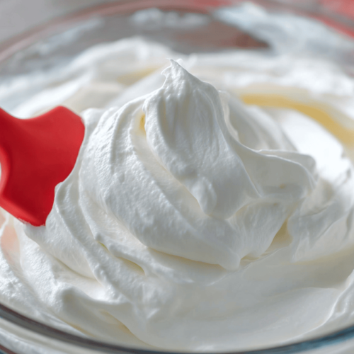 Homemade Whipped Cream Icing