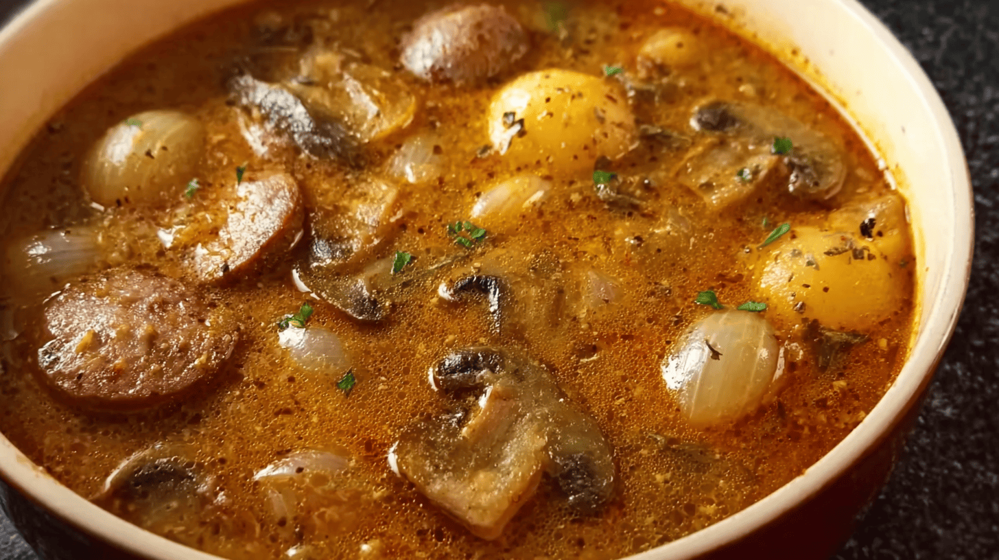 Keto Pumpkin Sausage Soup