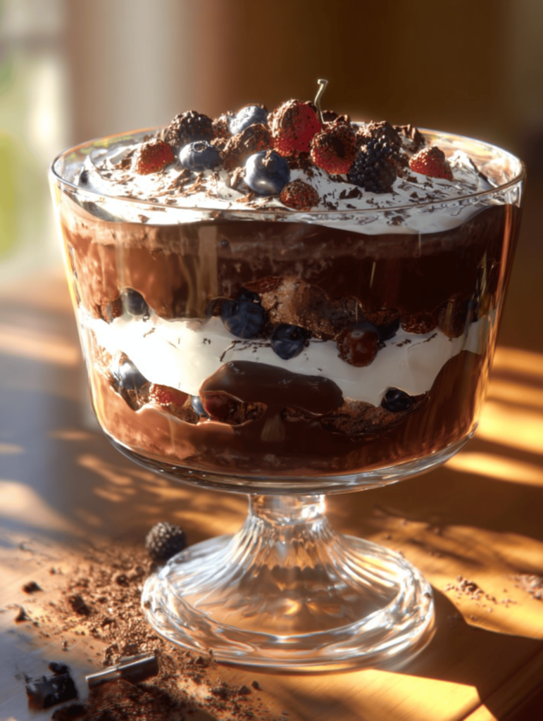 Mini Dairy Free Berry Trifles