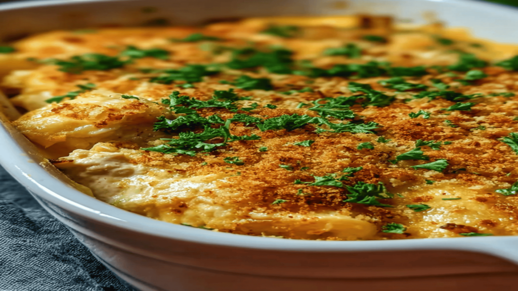 Mini Million Dollar Chicken Casserole Cup