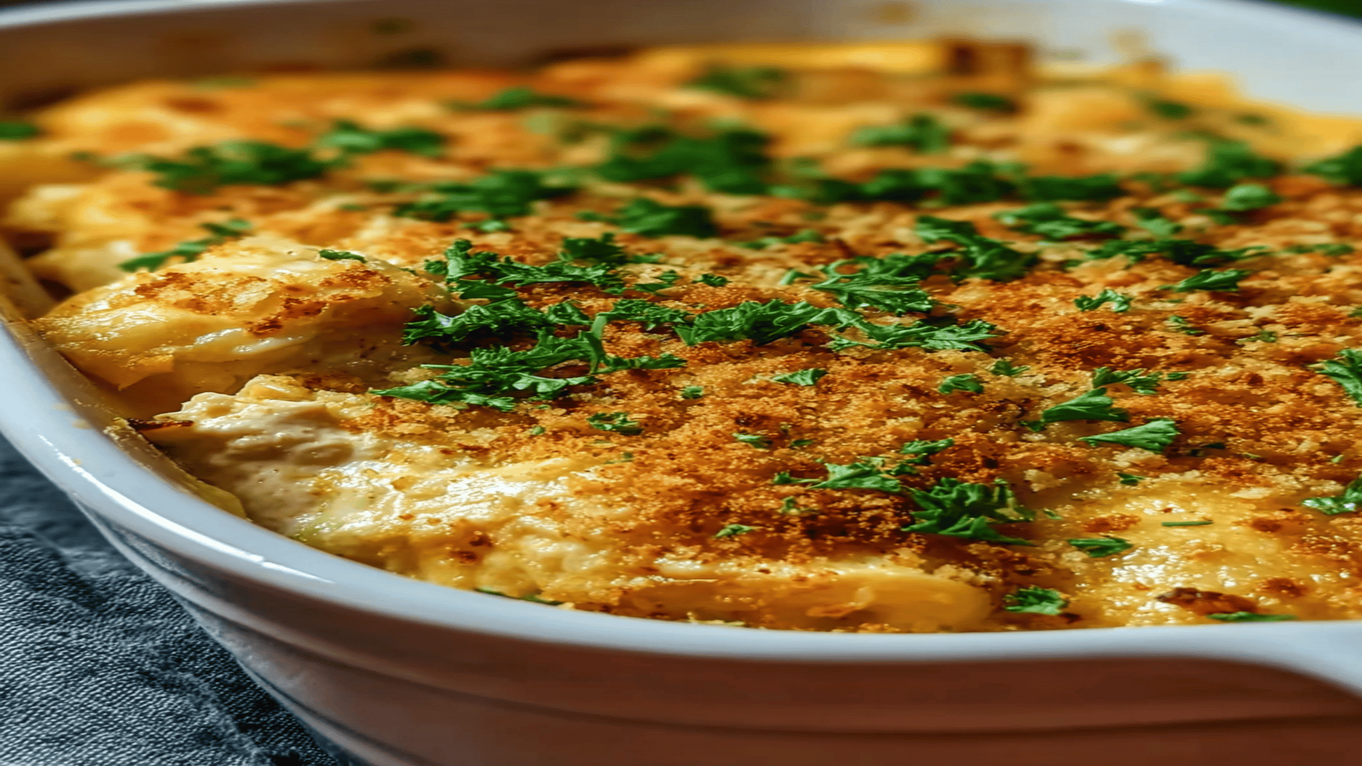 Mini Million Dollar Chicken Casserole Cup