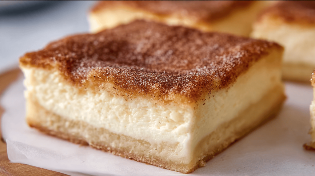 Mini Philadelphia Cream Cheese Snickerdoodle Cheesecake Bars