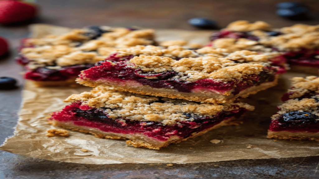 Mini Vegan Crumb Bars