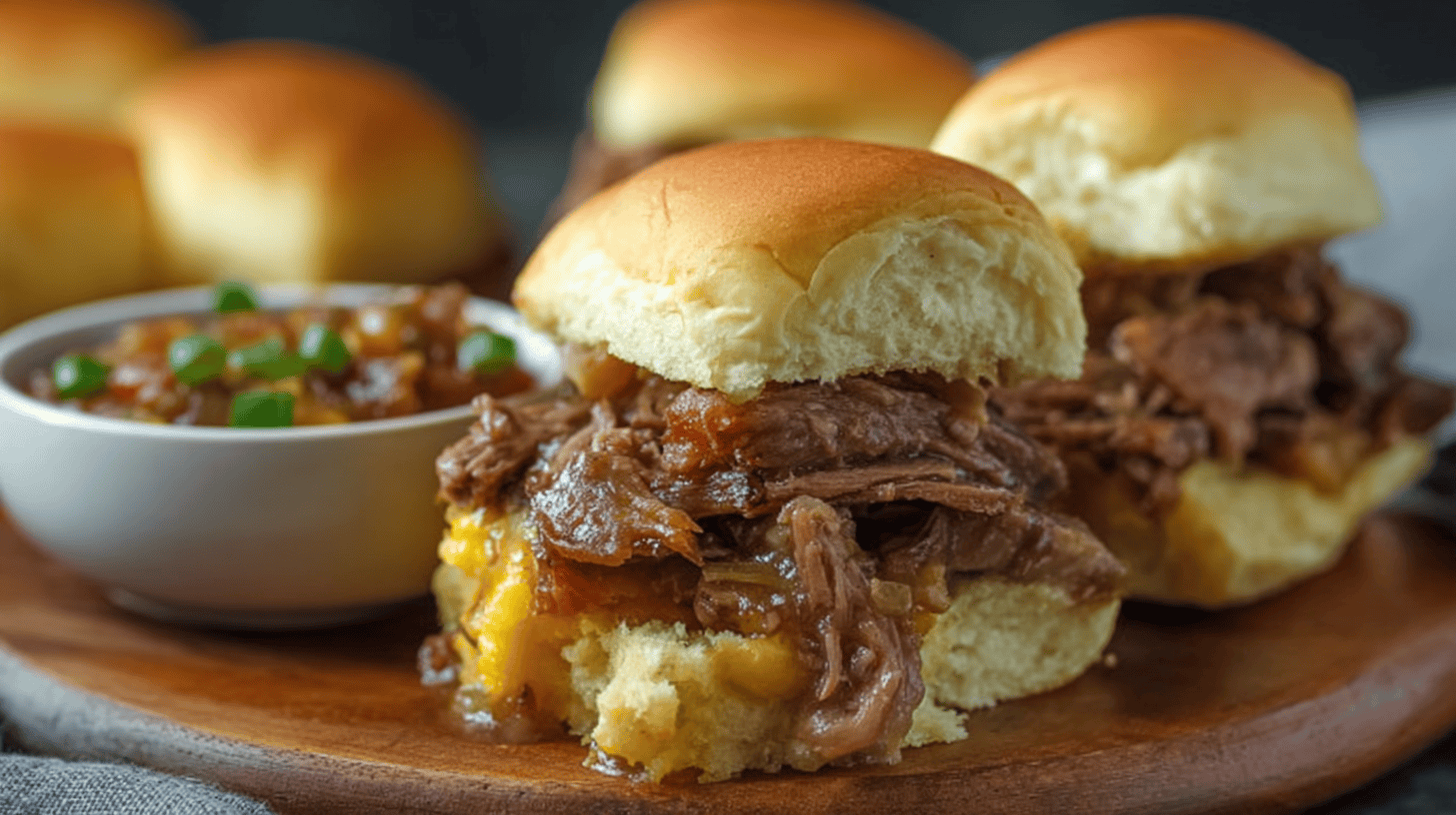 Mississippi Pot Roast Sliders