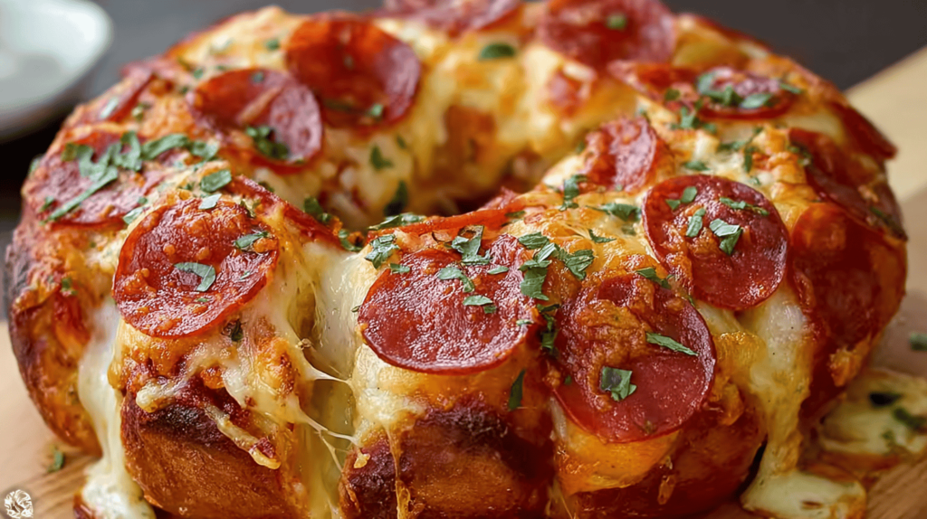 Monkey Bread Pizza With Canned Biscuits